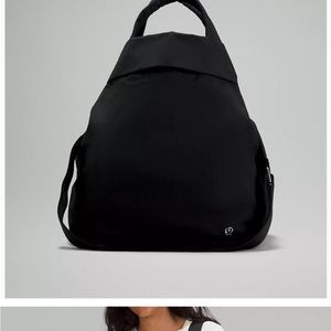 Lululemon Athletica Black Travel Bag